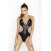 Боди монокини под латекс JEAN BODY black XXL/XXXL