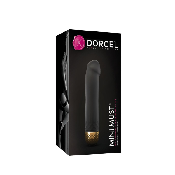 Вибратор Dorcel Mini Must Gold для клитора и точки G, 12 см