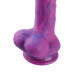 Фаллоимитатор 8.2? с вибрацией для секс-машин Hismith Purple Silicone Dildo with Vibe