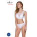 Топ с прозрачной вставкой Passion PS002 TOP white, размер M
