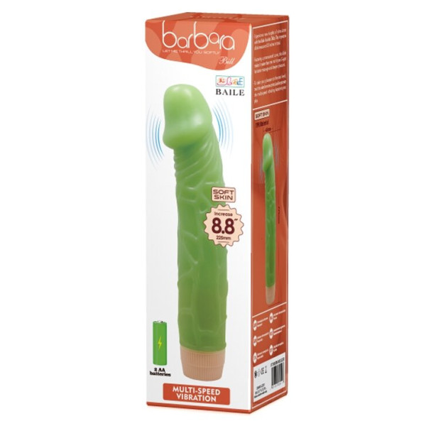 Вибратор реалистик BARBARA 8.8'' Bill MULTI-SPEED VIBRATOR