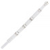 Ошейник Slave leather collar,white