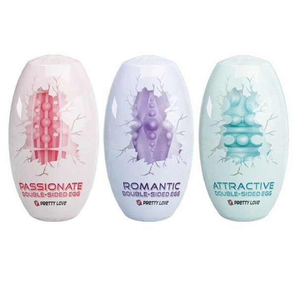 Набор из 15 шт мастурбаторов Pretty Love Double-Sided EGG