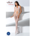 Бодистокинг Passion white, комбинезон, крупная сетка