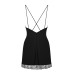 Сорочка и трусики Obsessive Bella Rou chemise & thong M/L