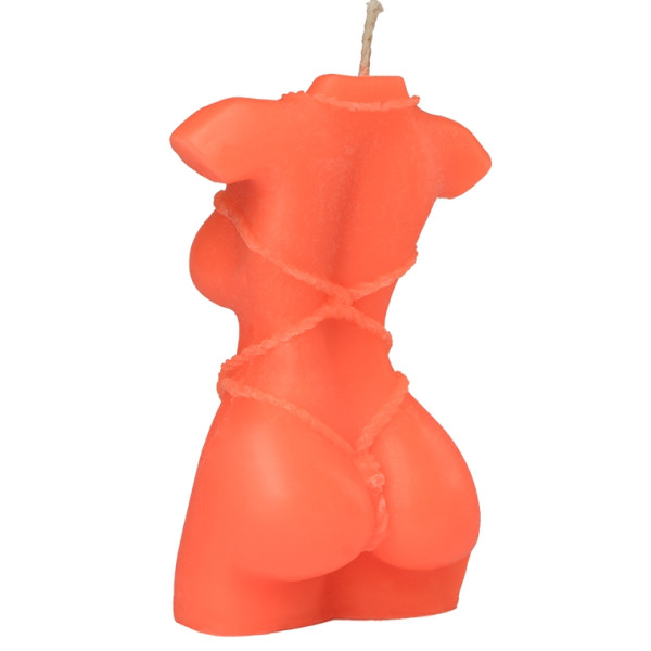 Свеча LOVE FLAME - Shibari II Orange Fluor