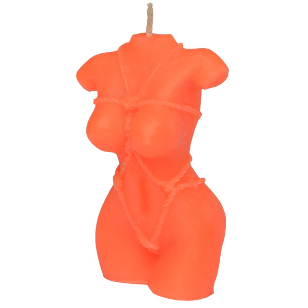Свеча LOVE FLAME - Shibari II Orange Fluor