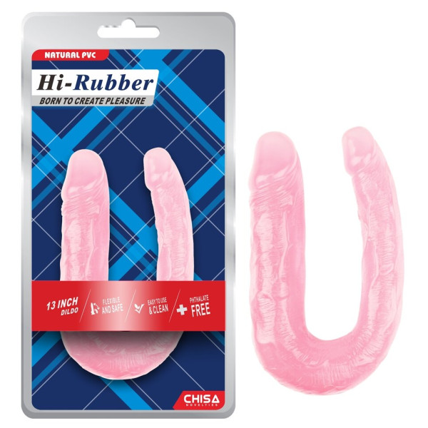 Двойной фаллоимитатор CHISA 13 Inch Dildo Pink