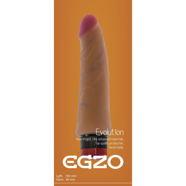 Вибратор EGZO Ciberskin, 18,5*3,8 см
