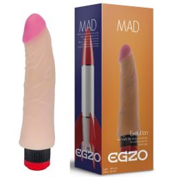 Вибратор EGZO Ciberskin, 18,5*3,8 см