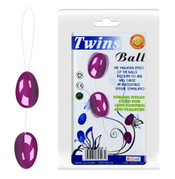 Анальные шарики BAILE - TWINS BALL