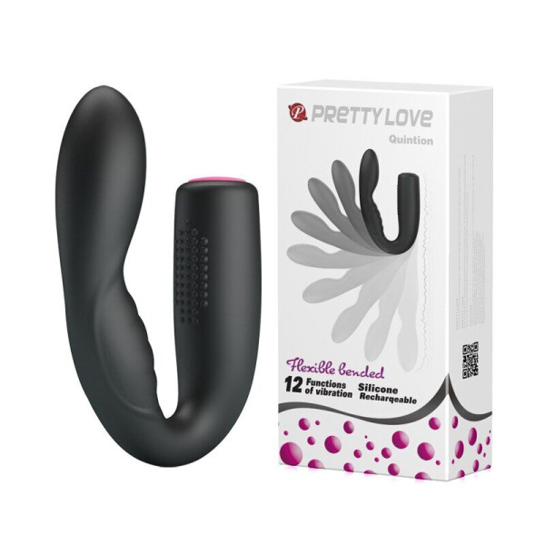 Вибратор для двоих Prettty Love Quintion