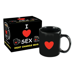 Кружка с приколом Mug (Heat Change) - I Love Sex