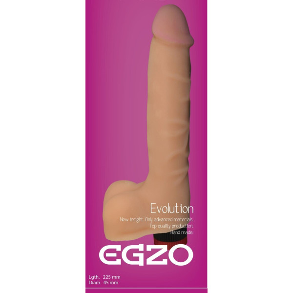 Вибратор EGZO Ciberskin, 22,5*4,5 см