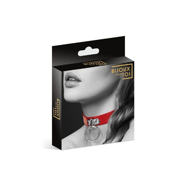 Чокер с кольцом для поводка Bijoux Pour Toi
