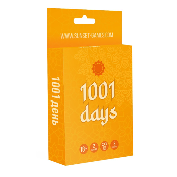 Игра для пар « 1001 День » ( 54 карточки )