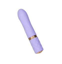 Роскошный вибратор PILLOW TALK - Special Edition Flirty Purple с кристаллом Сваровски