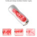 Мастурбатор с двумя входами на присоске Boss Series: Vibrating Masturbation Cup White