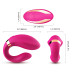 Вибромассажер для пар Boss Series с пультом ДУ - Couple Vibrator Pink USB 9 Function