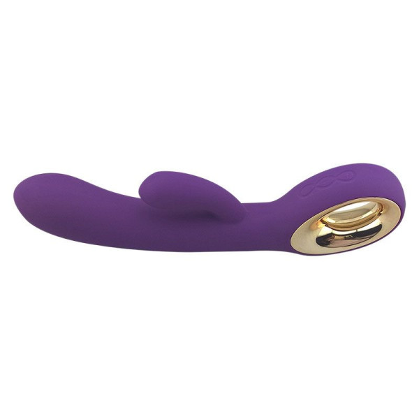 Вибратор Lealso с клиторальным стимулятором - Jakiro Purple