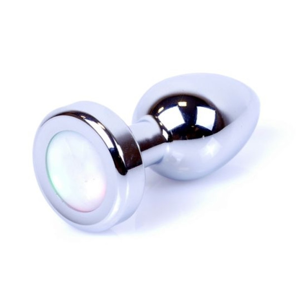 Анальная пробка Boss Series - Jewellery PLUG Disco Flashlight S