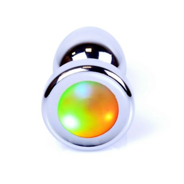 Анальная пробка Boss Series - Jewellery PLUG Disco Flashlight S
