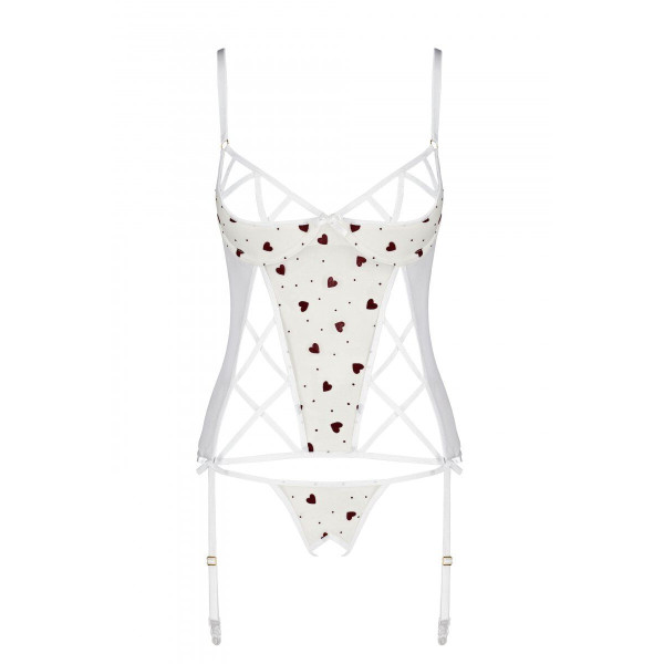 LOVELIA CORSET white S/M - Passion