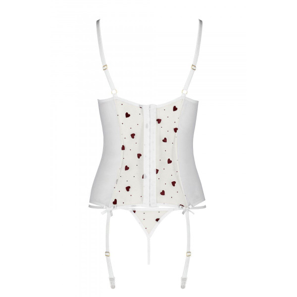LOVELIA CORSET white S/M - Passion