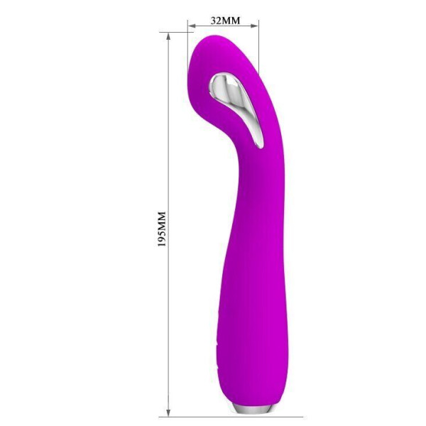 Смарт вибратор Pretty Love - HECTOR G-SPOT VIBRATOR с электростимуляцией, 19,5 см