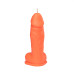 Свеча LOVE FLAME - Dildo L ORANGE Fluor