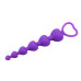 Анальная цепочка Chica Heart Booty Beads-Purple, 19 см