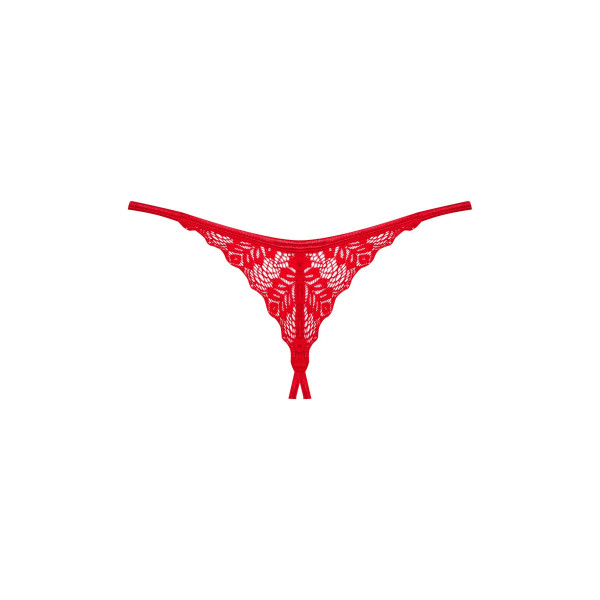 Трусики Obsessive Ingridia crotchless thong XS/S