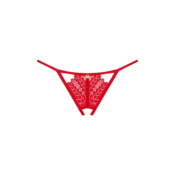 Трусики Obsessive Ingridia crotchless thong XS/S