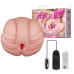 Мастурбатор вагина и анус с вибрацией BAILE - French lady, Vibration Heating function