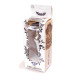 Анальная пробка Boss Series - Jewellery Silver BUTT PLUG Black