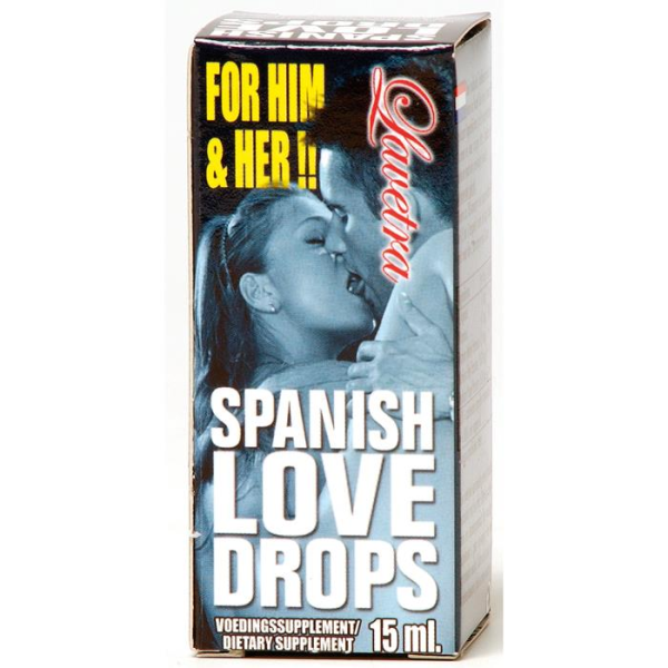 Возбуждающие капли для женщин SPANISH LOVE DROPS LAVETRA, 15 мл