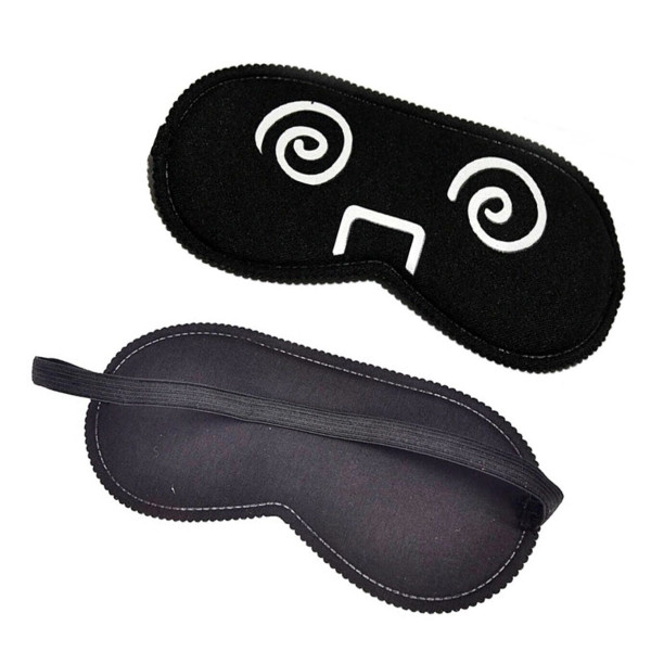 Закрытая маска на глаза Smile BLACK