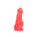 Свеча LOVE FLAME - Gentleman Red  Fluor
