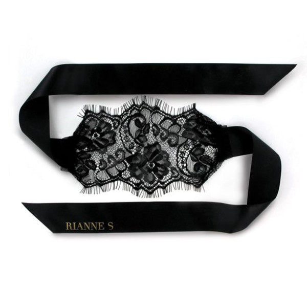 Романтический набор Rianne S: Kit dAmour: вибропуля, перышко, маска, чехол-косметичка Black/Pink