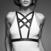 Портупея из экокожи Bijoux Indiscrets Maze - Cross Cleavage Harness Black