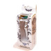 Анальная пробка Boss Series - Jewellery Silver BUTT PLUG Green