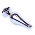 Анальная пробка Boss Series - Jewellery Silver BUTT PLUG Green