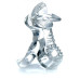 Эрекционное вибро кольцо BOSS - Tongue Vibro Cock Ring Clear