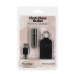 Вибропуля PowerBullet - First-Class Bullet 2.5 with Key Chain Pouch, Gun Metal