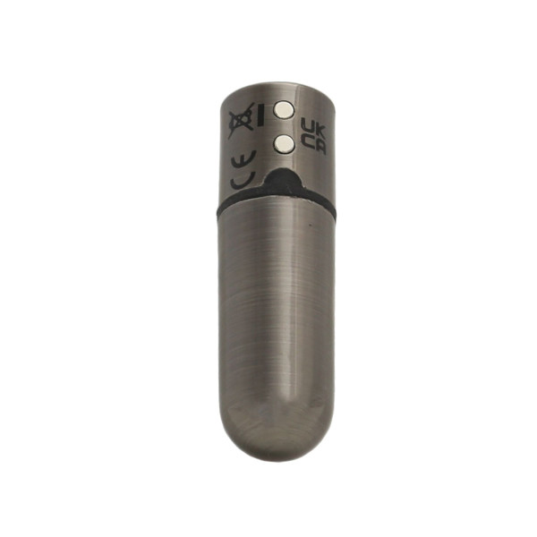 Вибропуля PowerBullet - First-Class Bullet 2.5 with Key Chain Pouch, Gun Metal