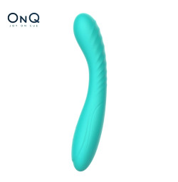 Вибратор вагинальный OnQ силиконовый тифани, 10 режимов, 19,6 см