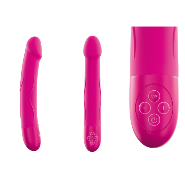Мега вибратор Dorcel Real Vibration L Magenta