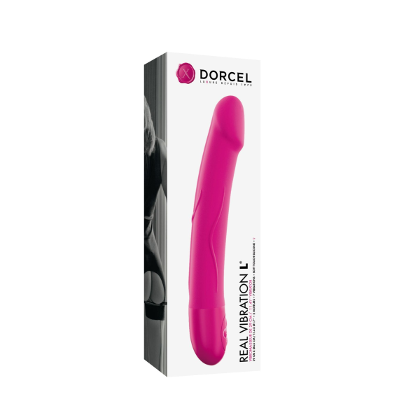 Мега вибратор Dorcel Real Vibration L Magenta