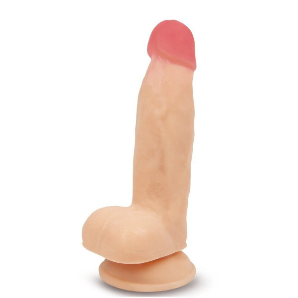 Силиконовый фаллоимитатор на присоске Brazzers, 12*4 см