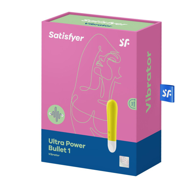Вибратор для клитора Ultra Power Bullet 1 Yellow